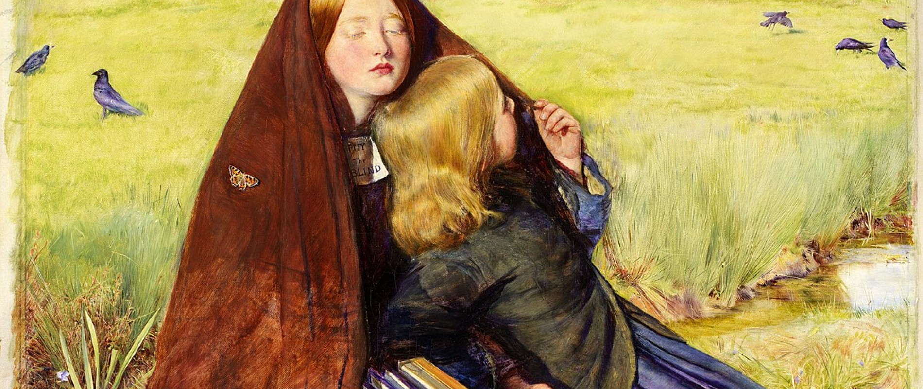 The blind girl di John Everett Millais