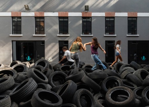 ALLAN KAPROW Yard, 1961 Macro, 2024 ©Allan Kaprow Estate Courtesy Allan Kaprow Estate and Hauser & WirthPh Ph: Agnese Bedini-DSL Studio