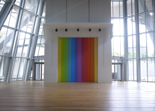 ELLSWORTH KELLY Spectrum VIII, 2014 Fondation Louis Vuitton, Paris ©Ellsworth Kelly Foundation Ph: ©Fondation Louis Vuitton/Marc Domage